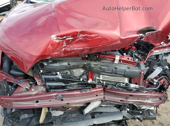 4S4WMALD0S3440994 2025 SUBARU ASCENT Maroon Vista del compartimento del motor