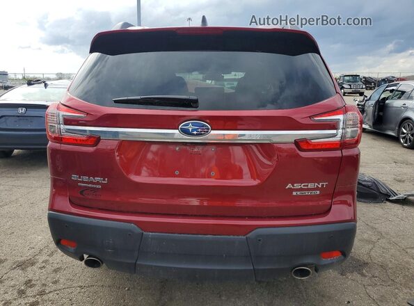 4S4WMALD0S3440994 2025 SUBARU ASCENT Maroon Vista trasera