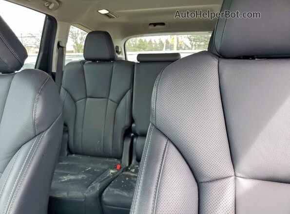 4S4WMALD0S3440994 2025 SUBARU ASCENT Maroon Vista de los asientos traseros