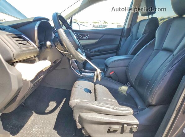 4S4WMALD2K3463189 2019 SUBARU ASCENT Charcoal Вид салону спереду