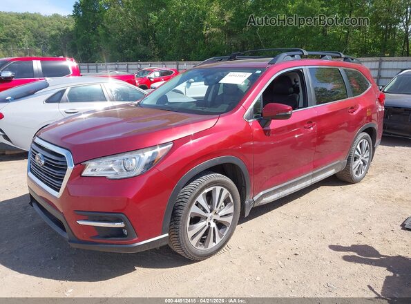 4S4WMALD7K3450258 2019 SUBARU ASCENT Темно-бордовый Передняя левая четверть