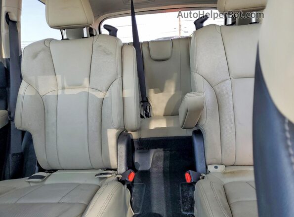 4S4WMAMD4K3438499 2019 SUBARU ASCENT Brown Widok tylnych siedzeń