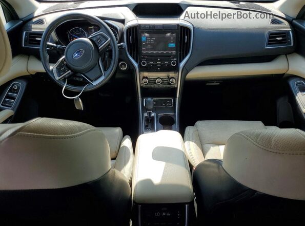 4S4WMAMD4K3438499 2019 SUBARU ASCENT Brown Widok deski rozdzielczej