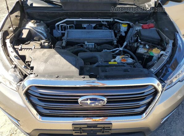 4S4WMAMD6K3438178 2019 SUBARU ASCENT Золотой Вид подкапотного пространства