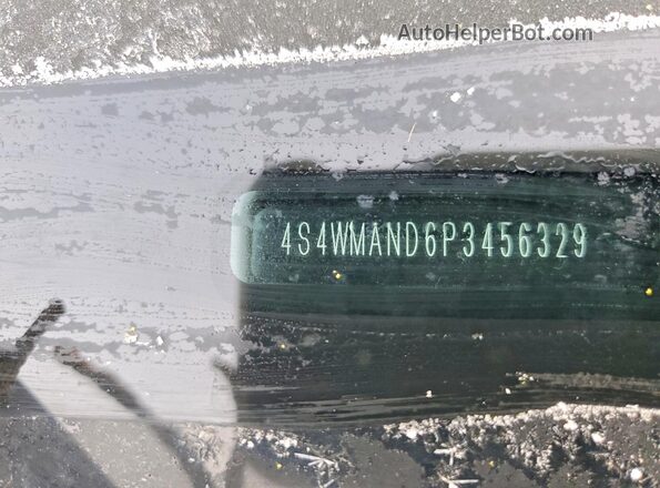 4S4WMAND6P3456329 2023 SUBARU ASCENT Charcoal Widok naklejki z numerem VIN