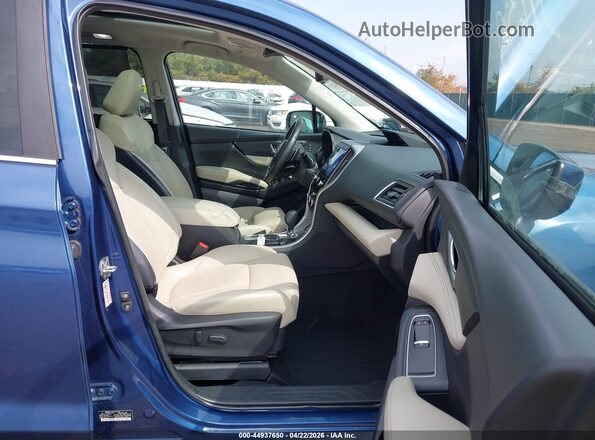 4S4WMAPD6K3486078 2019 SUBARU ASCENT Blue Vista interior delantera