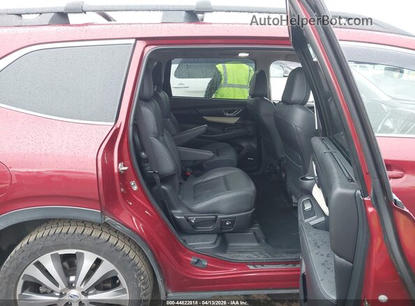 4S4WMAPD7K3428738 2019 SUBARU ASCENT Maroon VIN კოდის სტიკერის ხედი