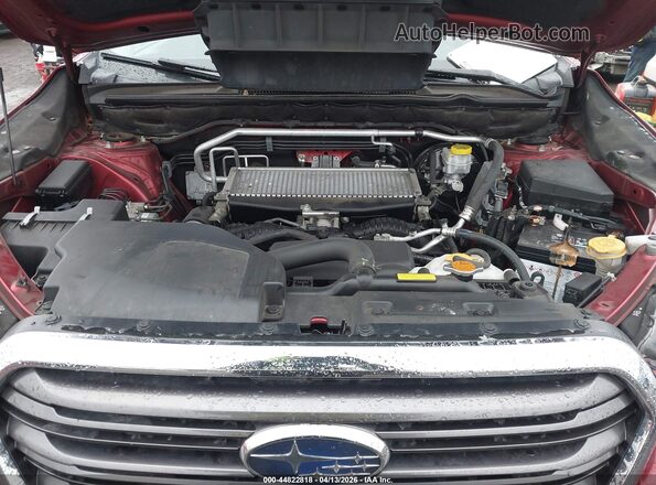 4S4WMAPD7K3428738 2019 SUBARU ASCENT Maroon უკანა ხედი