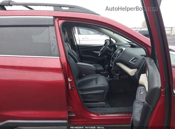 4S4WMAPD7K3428738 2019 SUBARU ASCENT Maroon წინა სალონის ხედი