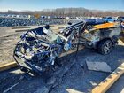 2022 Subaru Ascent Limited Синий vin: 4S4WMAPD8N3407725