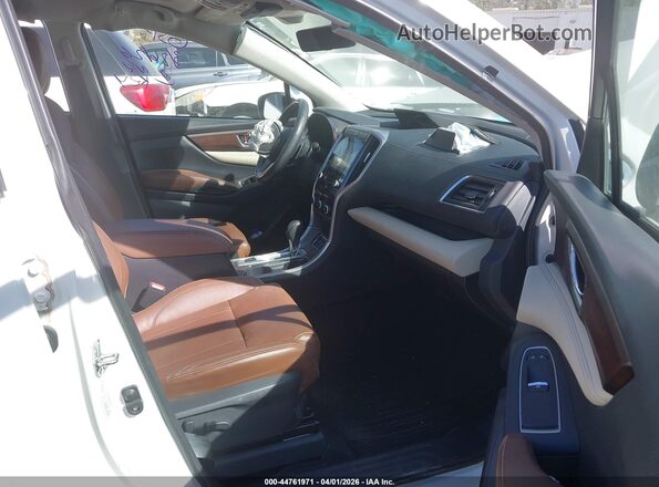 4S4WMARD0K3412233 2019 SUBARU ASCENT White Widok wnętrza z przodu