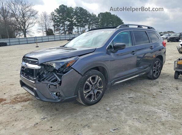 4S4WMARD1R3436180 2024 SUBARU ASCENT Gray წინა მარცხენა ხედი სამი მეოთხედიდან