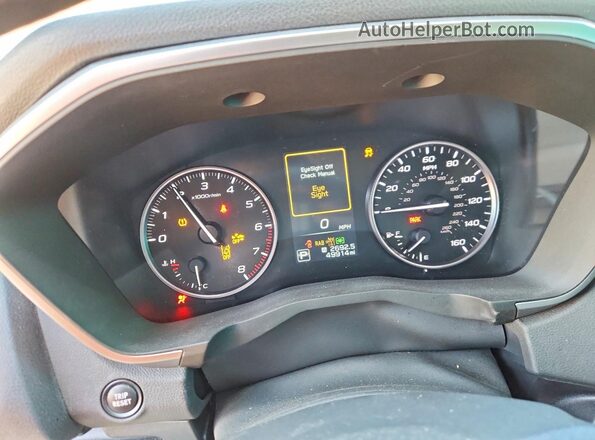 4S4WMAUD2R3404524 2024 SUBARU ASCENT Green Вид щитка приладів
