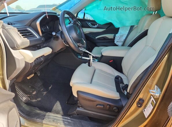 4S4WMAUD2R3404524 2024 SUBARU ASCENT Green Вид салону спереду