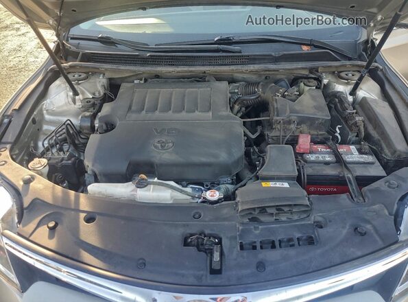 4T1BK1EBXHU249635 2017 TOYOTA AVALON Серебряный Вид задней части салона