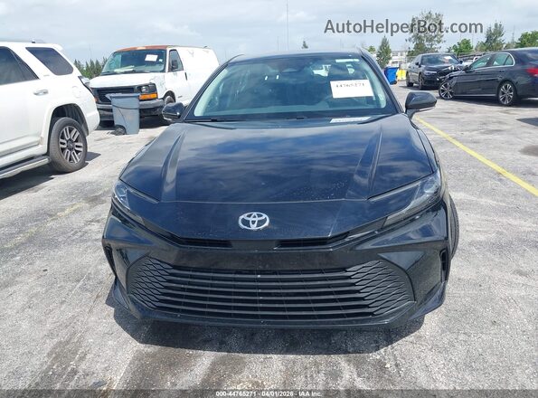 4T1DAACK1TU654869 2026 TOYOTA LE Black Widok zestawu wskaźników