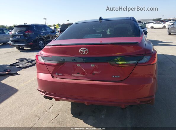 4T1DAACK4TU267944 2026 TOYOTA CAMRY Red 