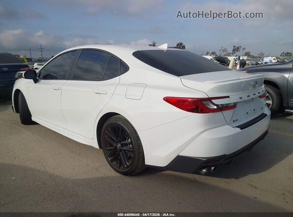 4T1DAACK5SU120188 2025 TOYOTA CAMRY White Trasero izquierdo