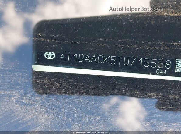 4T1DAACK5TU715558 2026 TOYOTA CAMRY Белый Вид подкапотного пространства