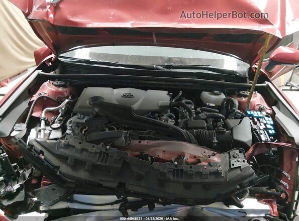 4T1DAACK6SU163826 2025 TOYOTA LE Red Widok z tyłu
