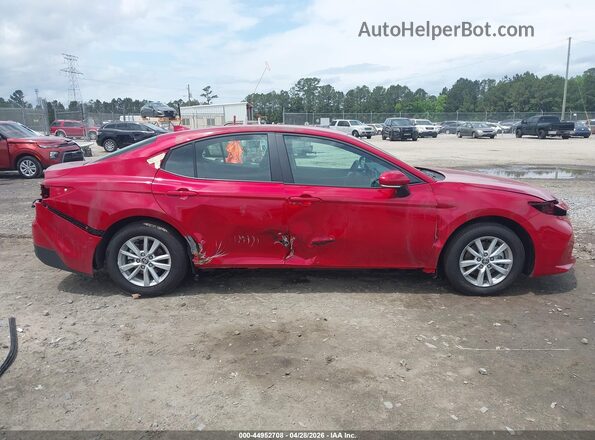 4T1DAACKXTU238948 2026 TOYOTA LE Red Rear interior view