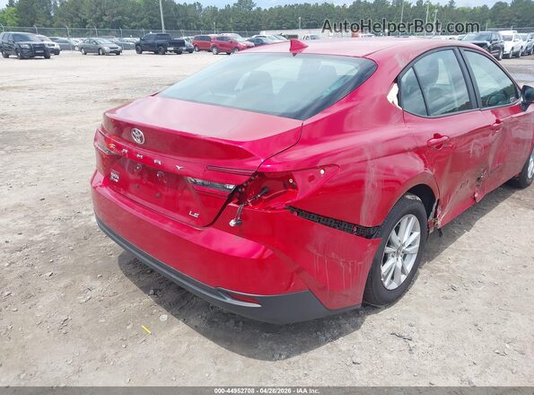 4T1DAACKXTU238948 2026 TOYOTA LE Red 