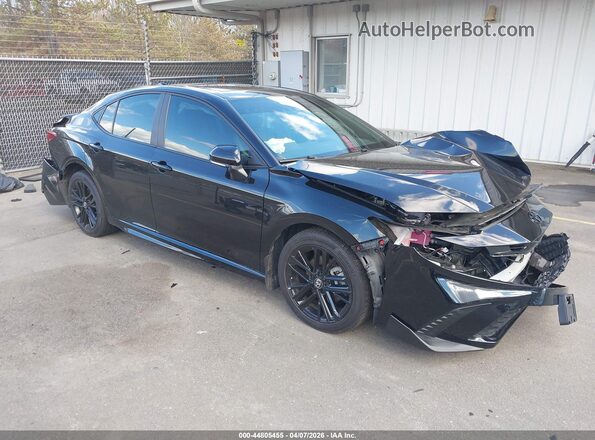 4T1DBADK2SU007326 2025 TOYOTA CAMRY Черный Передняя правая четверть