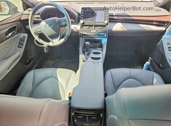 4T1DZ1FB2NU076885 2022 TOYOTA LIMITED Silver Widok deski rozdzielczej