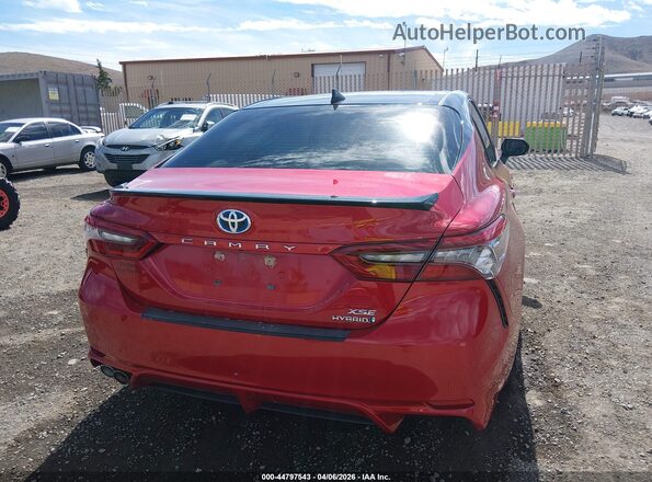 4T1K31AK3RU074973 2024 TOYOTA CAMRY HYBRID Red 