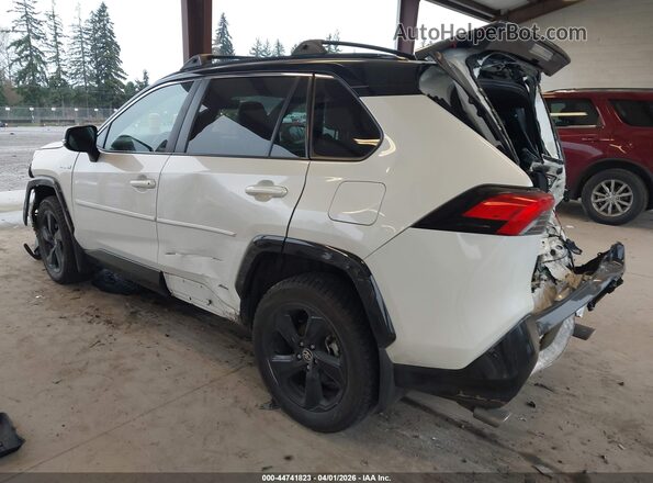 4T3E6RFV1MU032209 2021 TOYOTA RAV4 HYBRID Белый Задняя левая четверть