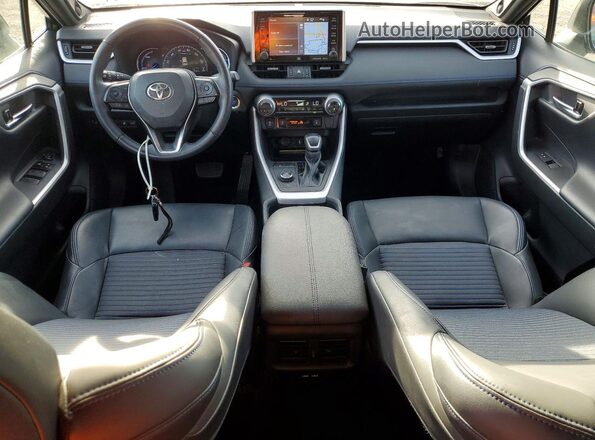 4T3E6RFV4MU057167 2021 TOYOTA RAV4 White Вид панелі приладів
