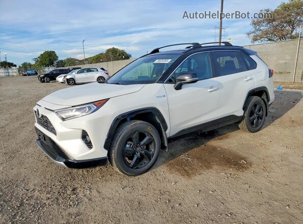 4T3E6RFV4MU057167 2021 TOYOTA RAV4 White Передня ліва чверть