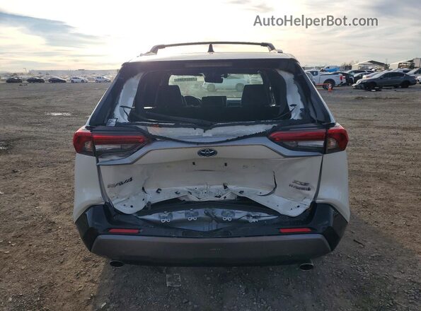 4T3E6RFV4MU057167 2021 TOYOTA RAV4 White Вид ззаду