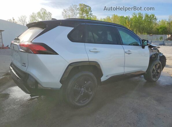 4T3E6RFV8MU026763 2021 TOYOTA RAV4 White Tył prawy