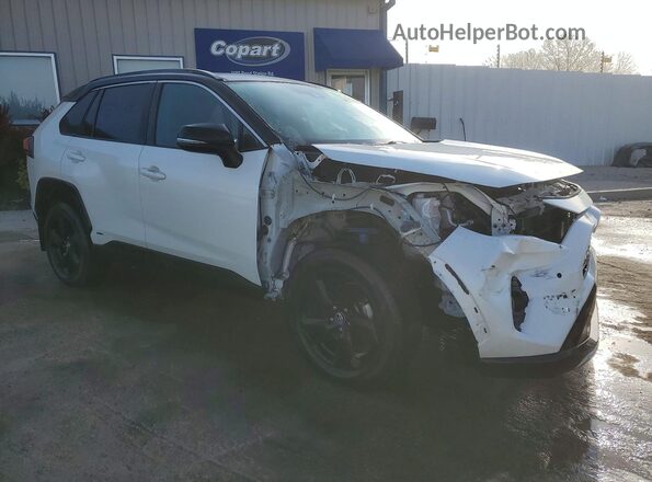 4T3E6RFV8MU026763 2021 TOYOTA RAV4 White Przód prawy