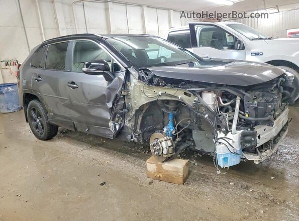 4T3EWRFV4LU007299 2020 TOYOTA RAV4 Gray Przód prawy