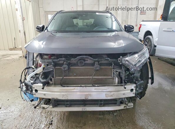 4T3EWRFV4LU007299 2020 TOYOTA RAV4 Gray Widok z przodu