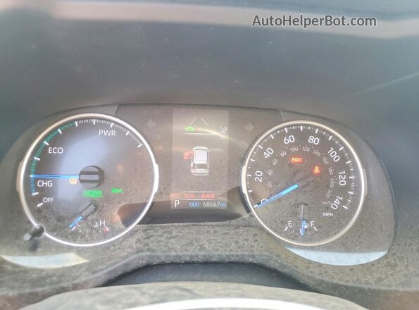 4T3R6RFV7LU003295 2020 TOYOTA LE Gray Սարքավորումների վահանակի տեսք