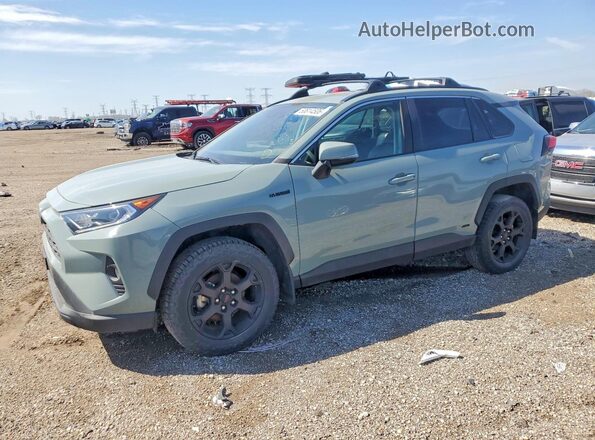4T3R6RFV7LU003295 2020 TOYOTA LE Gray Առջևի ձախ երեք քառորդ տեսարան