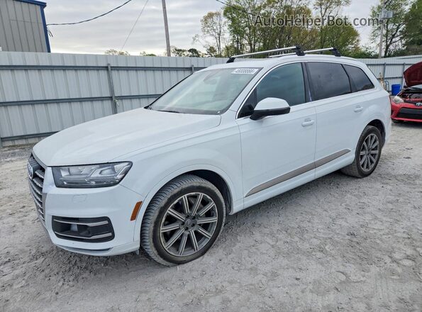 WA1LAAF77JD010033 2018 AUDI Q7 White Tył lewy