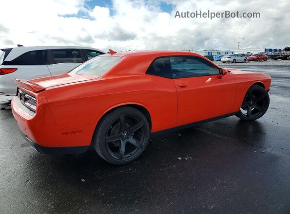 2C3CDZJG5KH607161 2019 DODGE CHALLENGER Orange Przód prawy