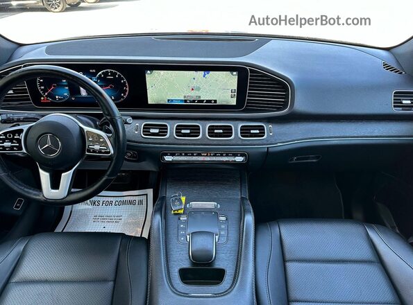 4JGFB4KB2NA729477 2022 MERCEDES-BENZ GLE Gray Вид задніх сидінь