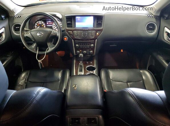 5N1AR2MM3GC612071 2016 NISSAN PATHFINDER Gray Instrument cluster view