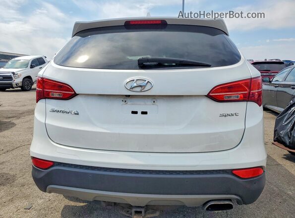 5XYZU3LB1GG307658 2016 HYUNDAI SANTA White Widok wnętrza z przodu