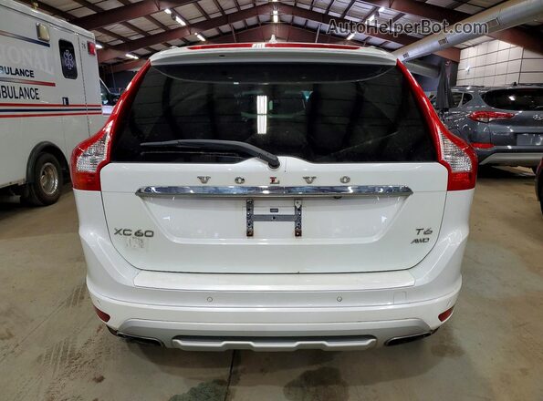 YV449MRR1H2122654 2017 VOLVO XC60 Белый Вид салона спереди