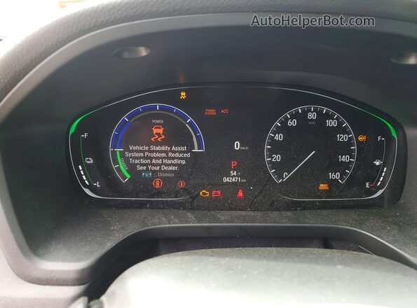 19XZE4F5XKE022004 2019 HONDA INSIGHT Серебряный Вид задних сидений