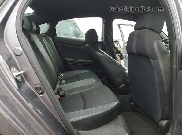 19XFC2E89LE005155 2020 HONDA CIVIC Gray Вид задніх сидінь