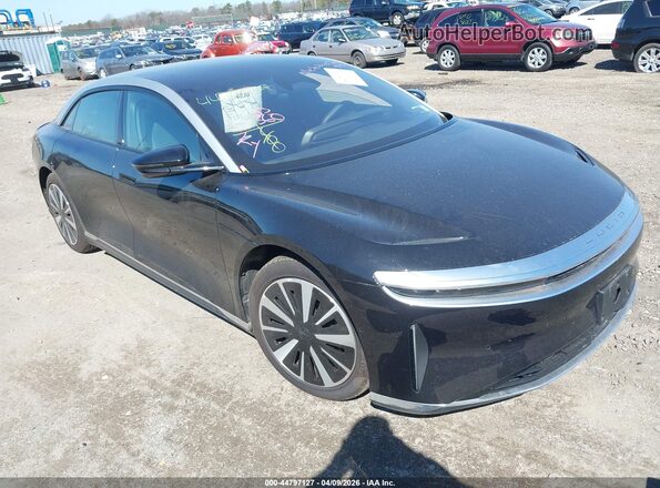 50EA1TEAXSA016557 2025 LUCID AIR Black Przód prawy
