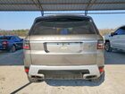 2018 Land Rover Range Rover Sport Hse Серый vin: SALWR2RVXJA800092