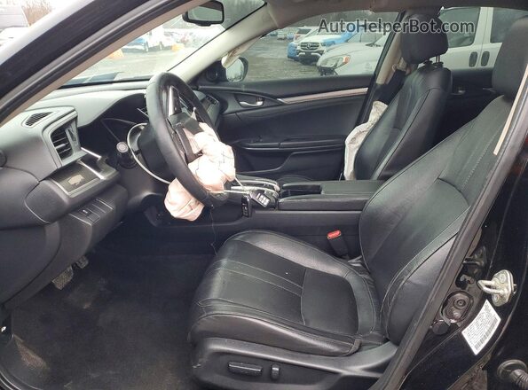 2HGFC1F75GH647318 2016 HONDA CIVIC Black Vista interior delantera